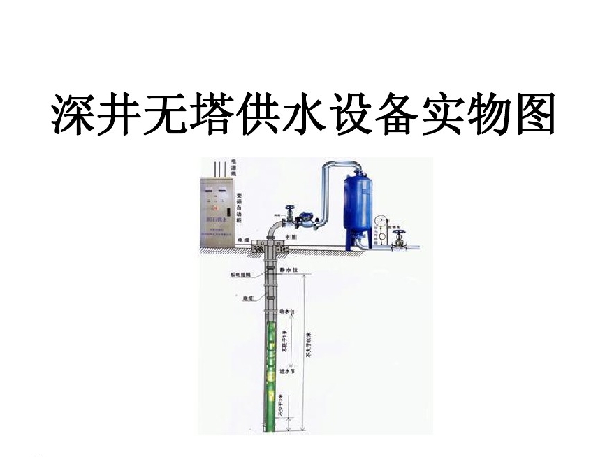 包头石拐区井泵无塔式供水设备